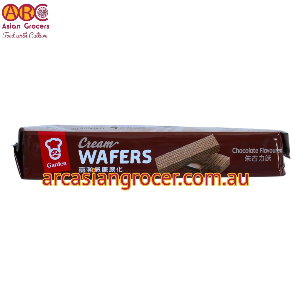 Garden Chocolate Flavoured Cream Wafers 200g - Image 3