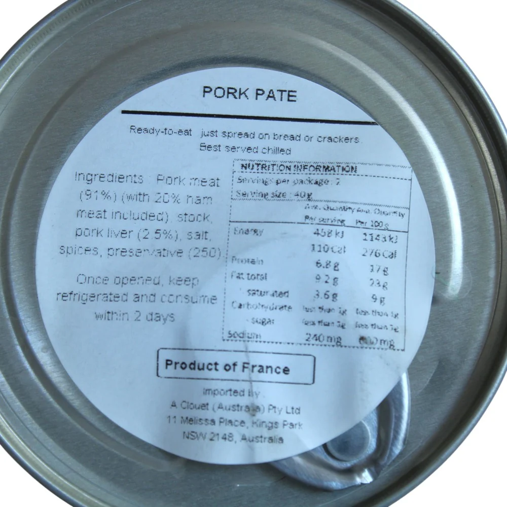Henaff Pork Pate 80g - Image 7