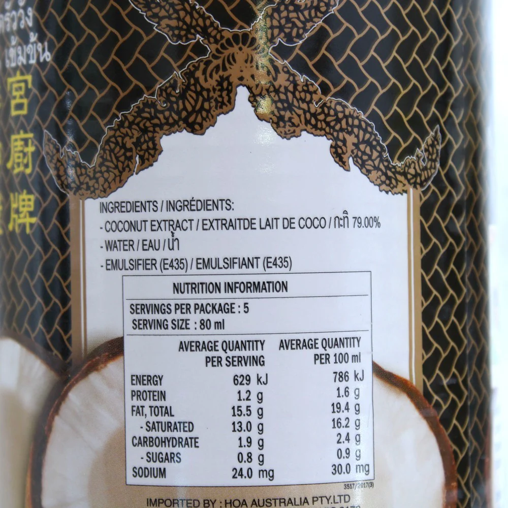 Kitchen Palace Coconut Milk Extract 400ml - Image 4