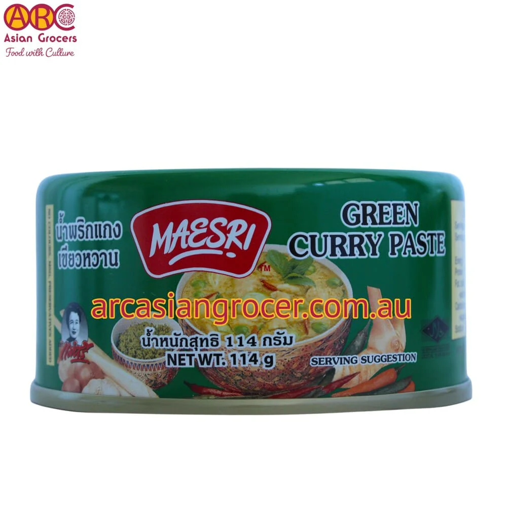 Maesri Green Curry Paste 114g - Image 3